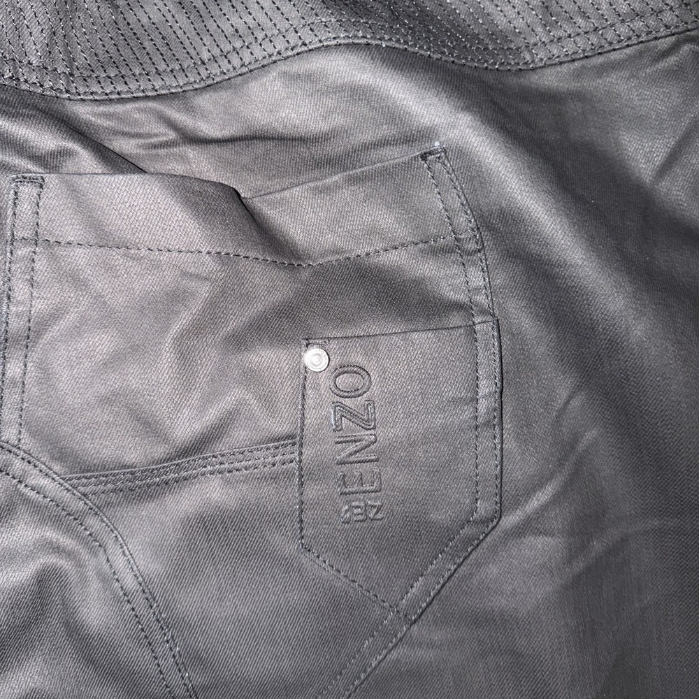 Enzo Mens Jeans 686 Pants Black Size 48 Joggers With Pockets - Picture 11 of 11